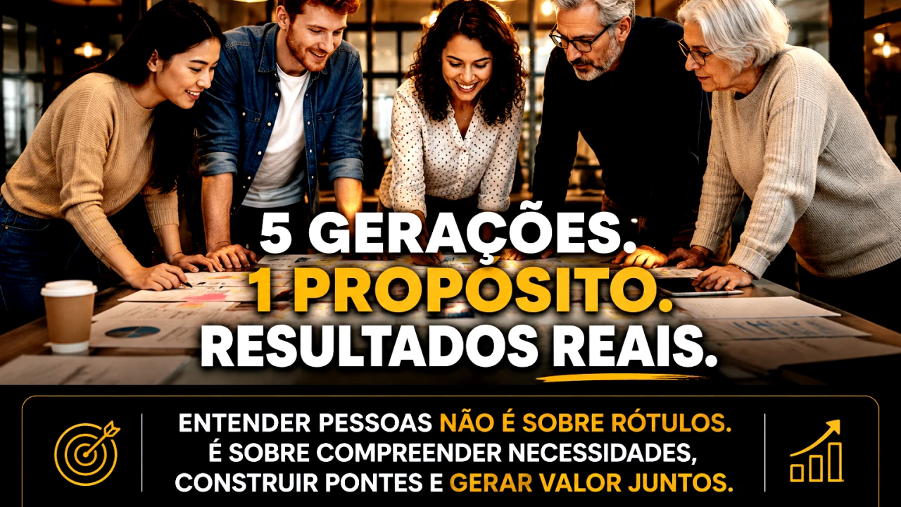 A Pirâmide de Maslow ainda é a mesma? O desafio de liderar cinco gerações dentro da mesma empresa!